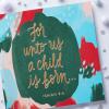 American Greetings Religious Christmas Card (I Thank God for Your Kindness)(God’s Amazing Love)