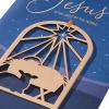 American Greetings Religious Pop Up Christmas Card, Nativity Scene (God Bless You)(Manger Ornament Keepsake)