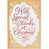 American Greetings Traditional Thank You Christmas Card for Anyone (So Grateful)(Multicolored)