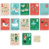 American Greetings 12 ct. Twelve Days of Christmas Countdown, Advent Calendar Mini Note Cards for Kids with Envelopes and Sticker Seals (12 Days of Christmas)(12 DAYS OF XMAS 12CT)