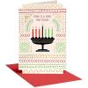 American Greetings 8 ct. Kwanzaa Greeting Card Set, African American Greeting Cards, (Unity, Heritage, Culture)(Kinara)