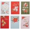American Greetings Blank Christmas and Holiday Cards with Envelopes, Traditional Holiday Designs (48-Count)(Bulk Blank Traditional Variety Pack)