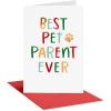 American Greetings Cat Christmas Card (How Much I Love You)(Pet Ltg)