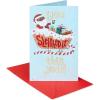 American Greetings Christmas Card Money & Gift Card Holder (Laughter and Love)(Gingerbread Sleigh)