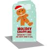 American Greetings Christmas Card Money & Gift Card Holder (Laughter and Love)(Gingerbread man)