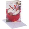 American Greetings Christmas and Holiday Cards Boxed with Envelopes, Photo Pinwheel (20-Count)(Marshmallow Man)