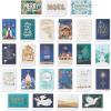 American Greetings Religious Christmas Cards with Envelopes, Traditional Designs (25-Count)(RELIGIOUS XMAS 25 CRD BNDL)