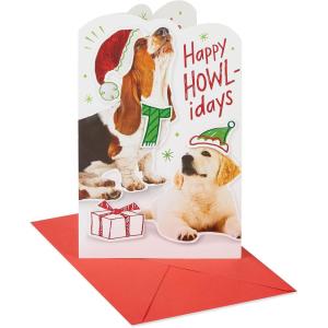 American Greetings Cat Christmas Card (How Much I Love You)(Pawsitively Great Kid)
