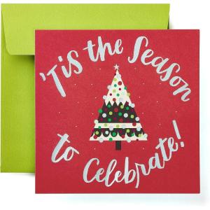 American Greetings Christmas Card (Makes Christmas Feel Like Christmas)(Merrier-Than-Ever)