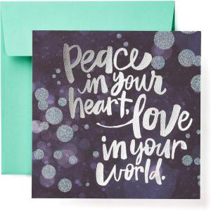 American Greetings Christmas Card (Warmest Wishes To You)(Joy in Every Day)