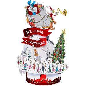 American Greetings Magic Moments Charlie Brown Christmas Card for Anyone (Spread the Cheer)(Welcome Christmas)