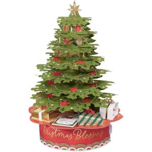 American Greetings Magic Moments Christmas Card for Anyone, Decorative Sleigh (Never Ends)(A Christmas Blessing For You)