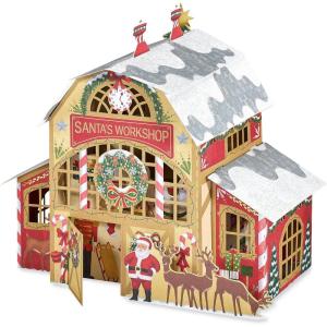 American Greetings Magic Moments Christmas Decoration (Winter House)(Xmas Village Trad Wksh)