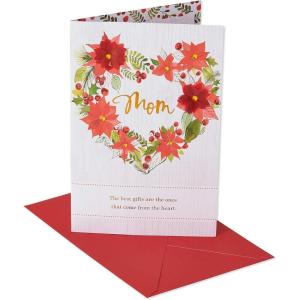 American Greetings Pop Up Christmas Card for Mom (Season with Joy)(You’re My Favorite Gift)