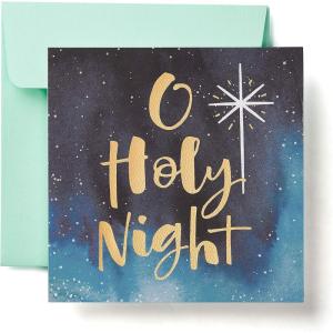 American Greetings Religious Christmas Card (I Thank God for Your Kindness)(Wishing You Peace  Love  and Joy)