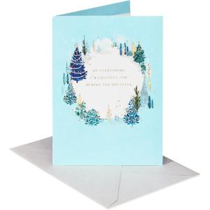 American Greetings Romantic Pop Up Christmas Card (As Simple As That)(Christmas Trees)