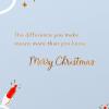 American Greetings Christmas Appreciation Card for Caregiver (Difference You Make)