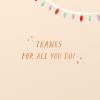 American Greetings Christmas Thank You Card for Hairdresser (Thanks For All You Do)