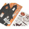 American Greetings Halloween Cards for Kids, Bag Full of Candy (6-Count)(Haunted House with Stickers)