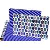 American Greetings Reversible Hanukkah Wrapping Paper, Dreidel, Menorah and Star of David (4 Roll, 120 Sq. Ft.)(4R 30 120SQ P F R ECOM HANUKKAH)