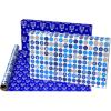 American Greetings Reversible Hanukkah Wrapping Paper, Dreidel, Menorah and Star of David (4 Roll, 120 Sq. Ft.)(4R 30 120SQ P F R ECOM HANUKKAH)