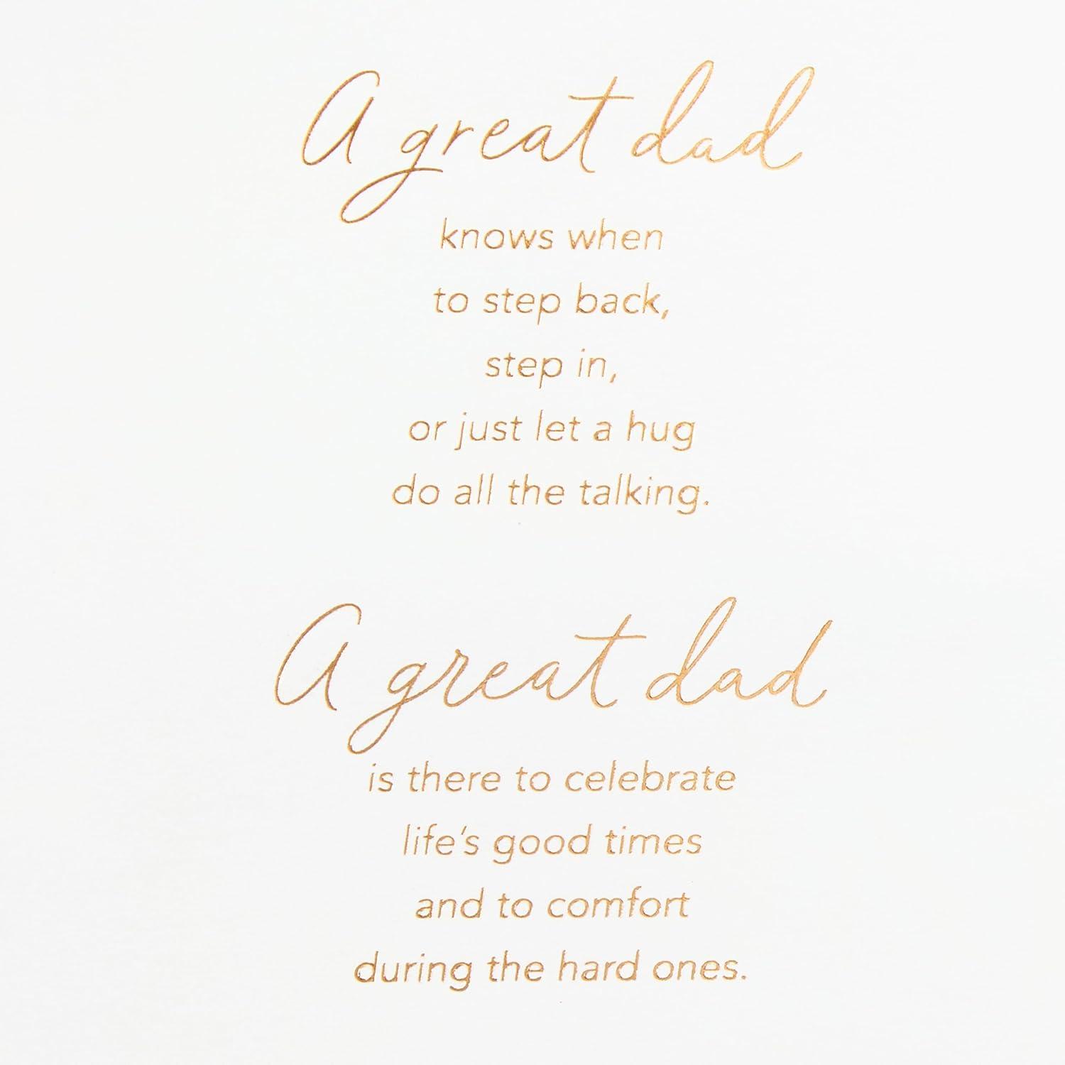 imageAmerican Greetings Christmas Card for Dad All Your LoveScandi Deer Pattern