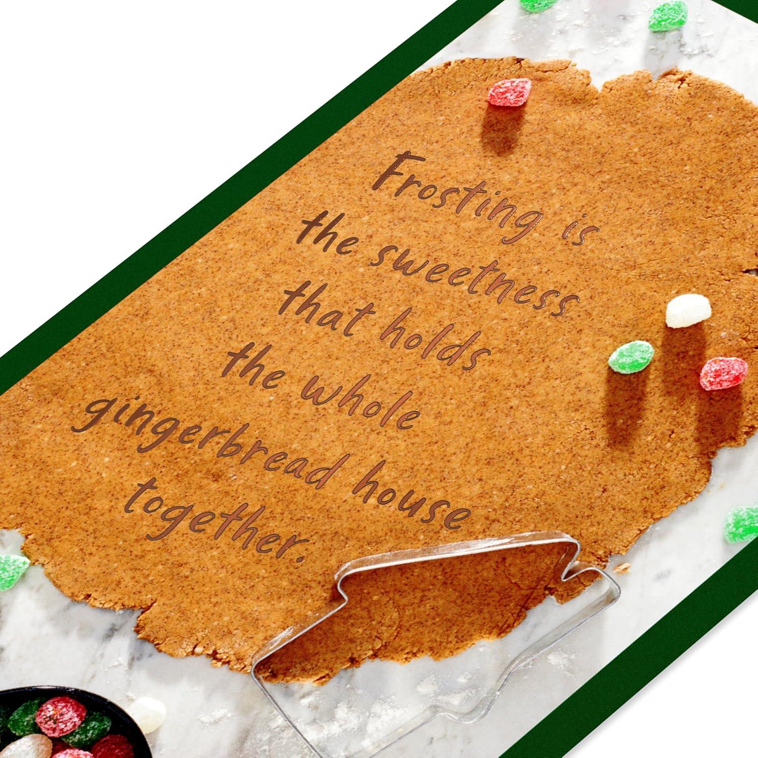 imageAmerican Greetings Christmas Card for Grandma We Always Have FunGingerbread Dough Photo