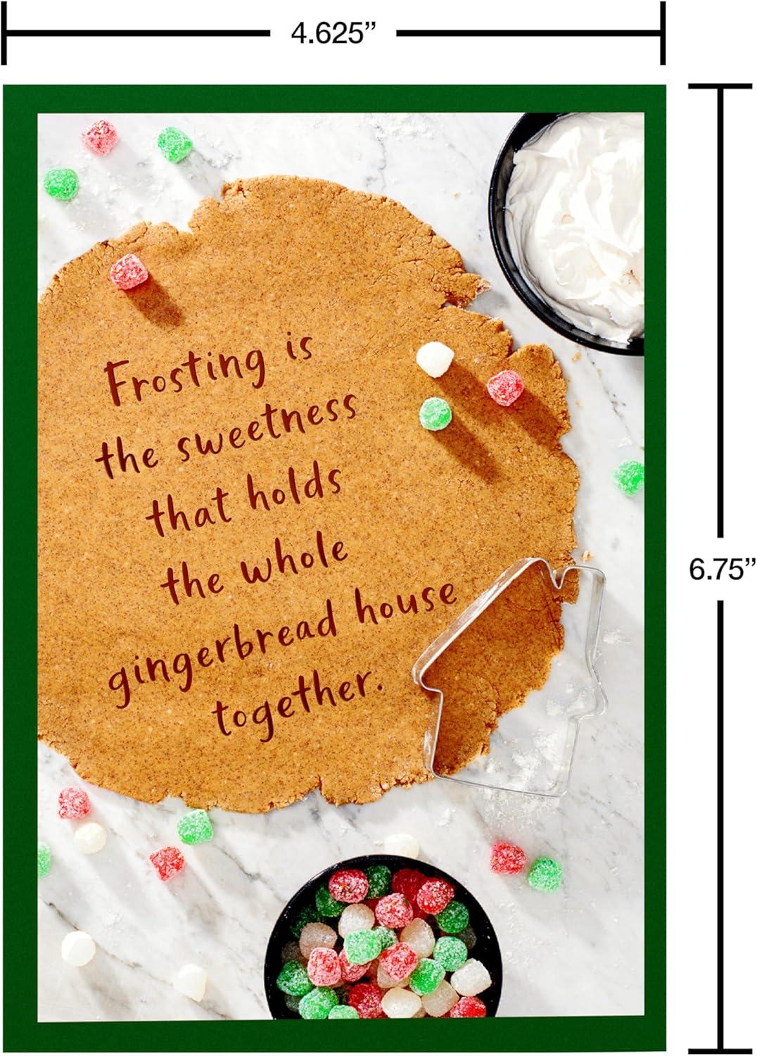 imageAmerican Greetings Christmas Card for Grandma We Always Have FunGingerbread Dough Photo