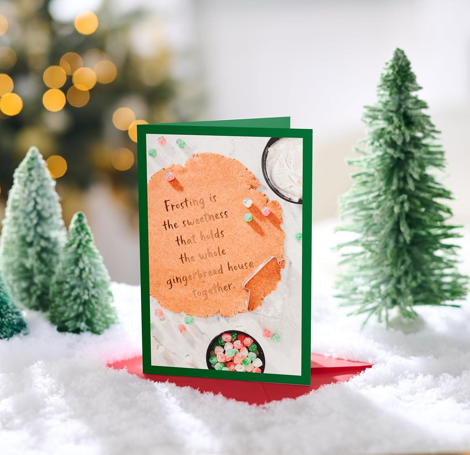 imageAmerican Greetings Christmas Card for Grandma We Always Have FunGingerbread Dough Photo