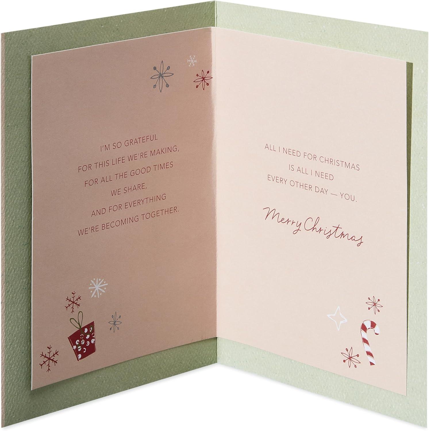 imageAmerican Greetings Christmas Card for Husband from Husband Everything Were BecomingChristmas Iconography