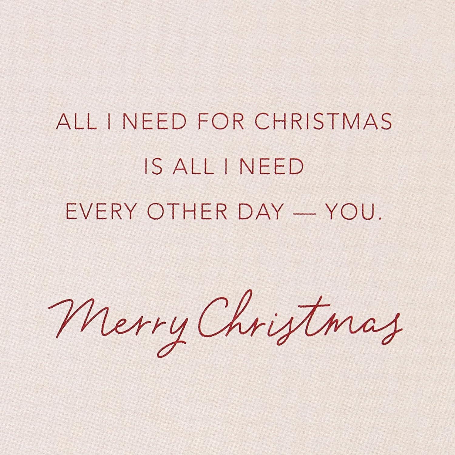 imageAmerican Greetings Christmas Card for Husband from Husband Everything Were BecomingChristmas Iconography