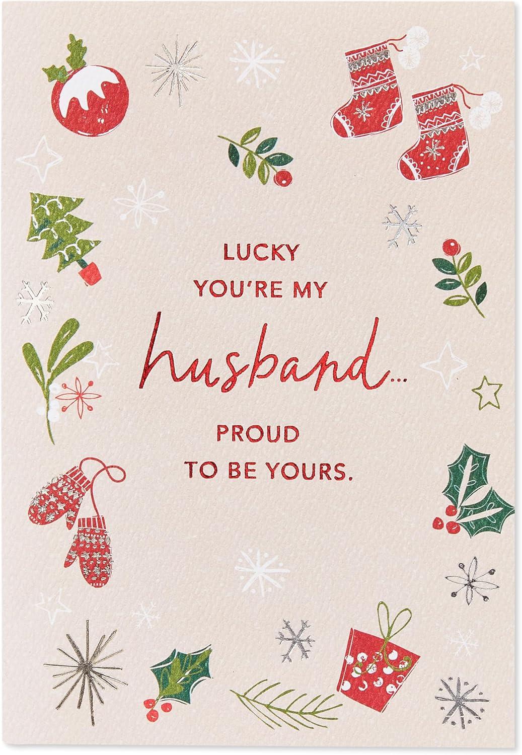 imageAmerican Greetings Christmas Card for Husband from Husband Everything Were BecomingChristmas Iconography