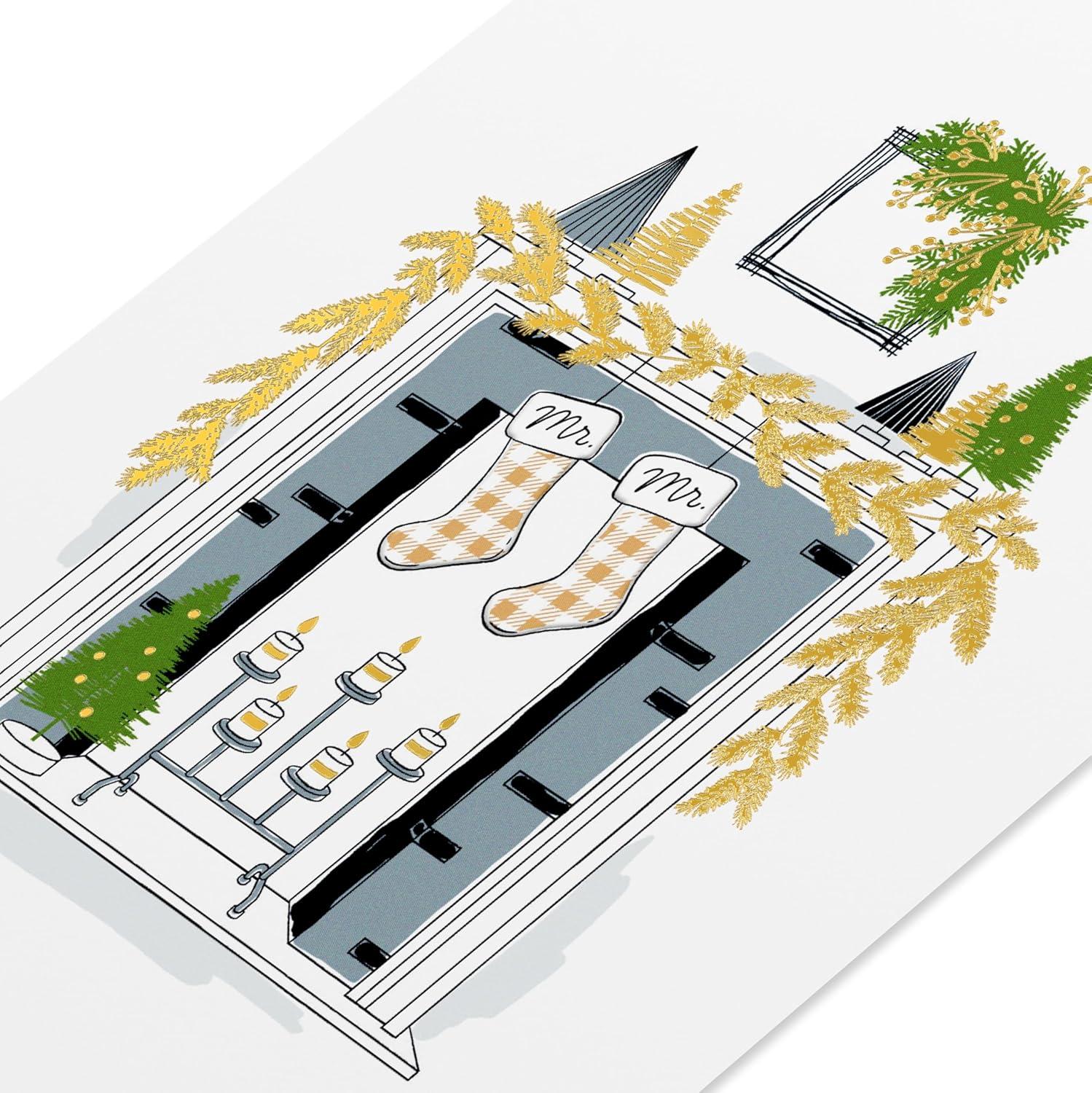 imageAmerican Greetings Christmas Card for Husband from Husband Everything Were BecomingMr Mr Stockings