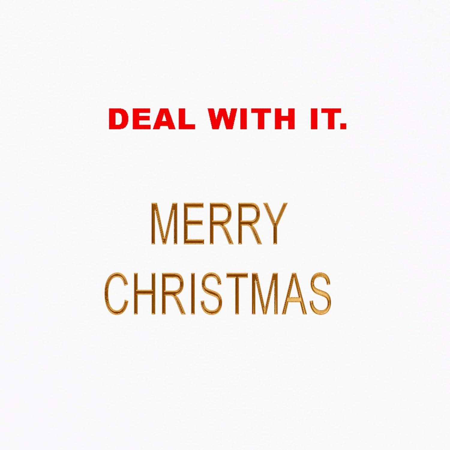 imageAmerican Greetings Funny Merry Christmas Brother Card Deal With ItYoure My Brother LTG