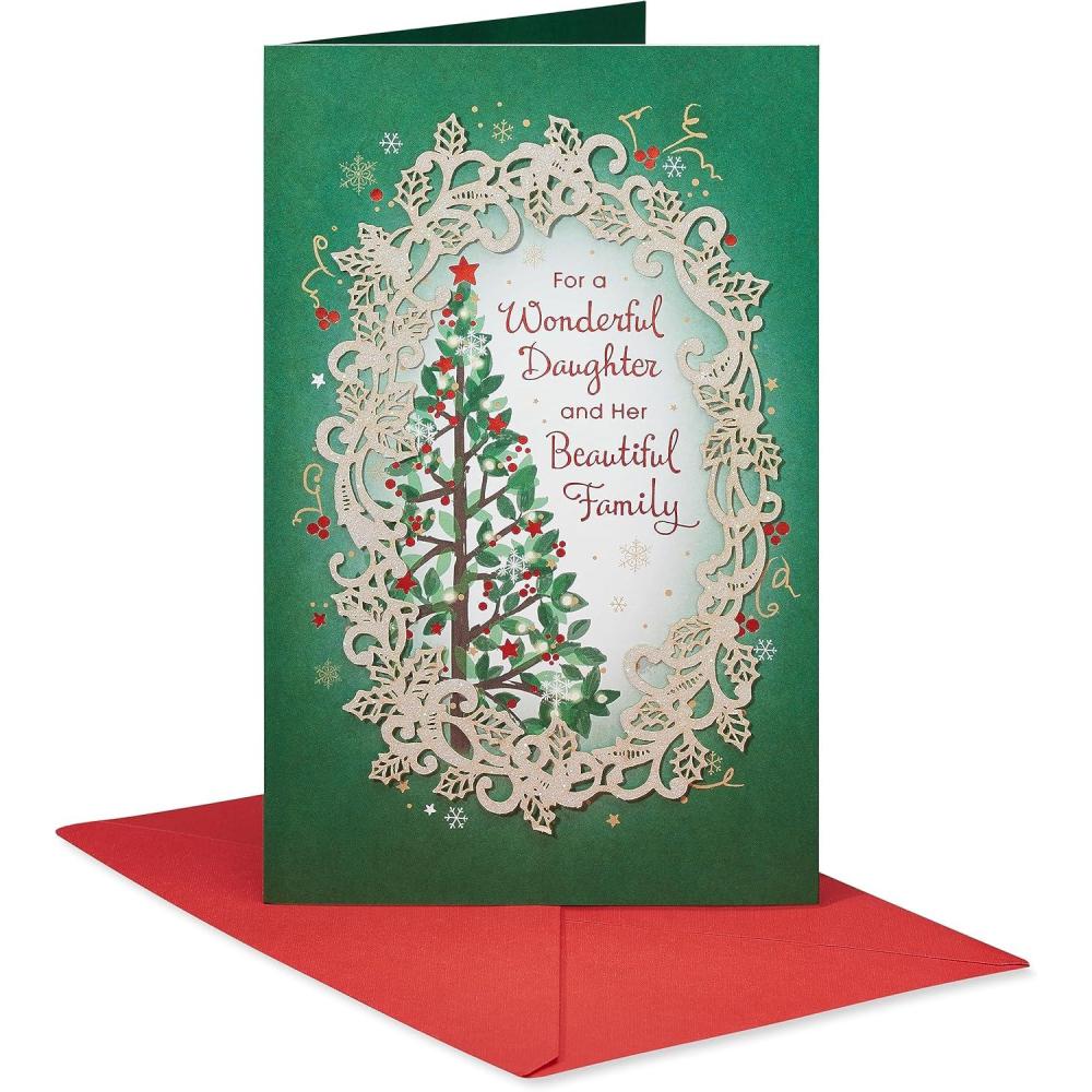 imageAmerican Greetings Christmas Card for Daughter and Family Youre AppreciatedSo Many Reasons Youre Appreciated