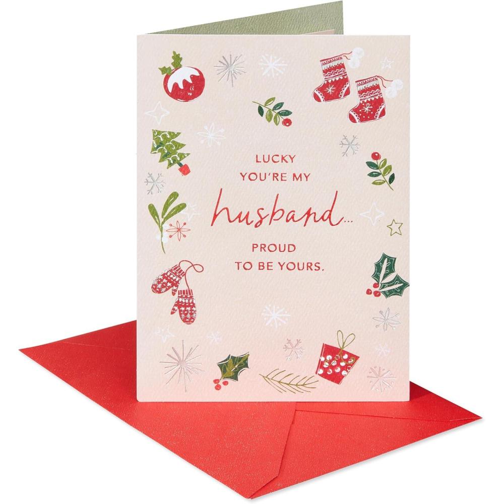 imageAmerican Greetings Christmas Card for Husband from Husband Everything Were BecomingChristmas Iconography