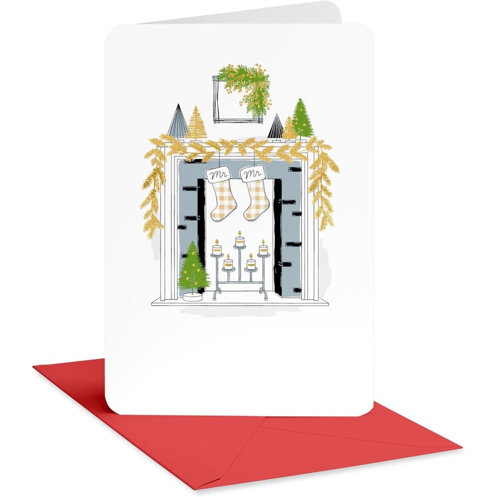 imageAmerican Greetings Christmas Card for Husband from Husband Everything Were BecomingMr Mr Stockings