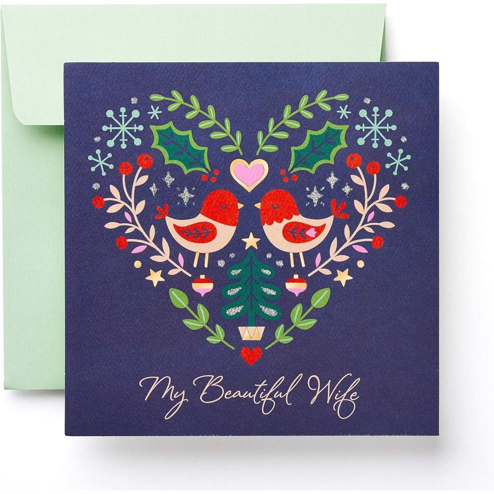 imageAmerican Greetings Christmas Card for Wife Everything You AreI Love You