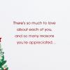 American Greetings Christmas Card for Daughter and Family (You’re Appreciated)(So Many Reasons You’re Appreciated)