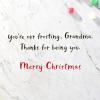 American Greetings Christmas Card for Grandma (We Always Have Fun)(Gingerbread Dough Photo)