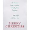 American Greetings Christmas Card for Grandma (We Always Have Fun)(What Happens at Grandma’s Stays at Grandma’s)
