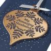 American Greetings Christmas Card for Husband with Ornament Keepsake (Everything We Share)(Chipboard Ornament w Ltg)