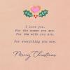 American Greetings Christmas Card for Wife (Everything You Are)(I Love You)