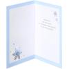 American Greetings Funny Merry Christmas Brother Card (Deal With It)(Layered Snowflakes)