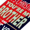 American Greetings Funny Merry Christmas Brother Card (Deal With It)(Youre My Brother LTG)
