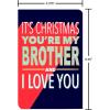 American Greetings Funny Merry Christmas Brother Card (Deal With It)(Youre My Brother LTG)