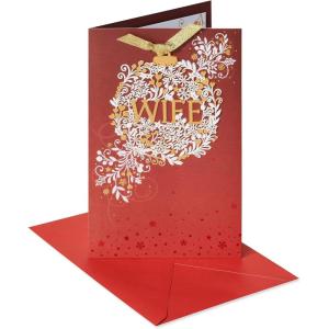 American Greetings Christmas Card for Wife (Life’s Been So Good)