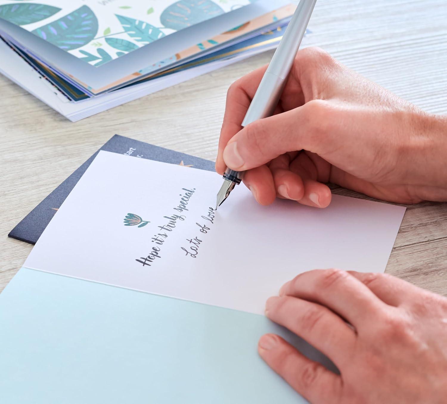 imageAmerican Greetings All Occasion Deluxe Card Assortment with Envelopes and Storage Box60Count