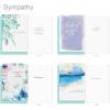 American Greetings Kathy Davis Deluxe Sympathy Boxed Card Assortment (15-Cards)(SYMPATHY 15 CARD BUNDLE)
