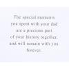 American Greetings Premium Sympathy Cards (8-Count)(In Memory of Your Dad Sympathy Card)